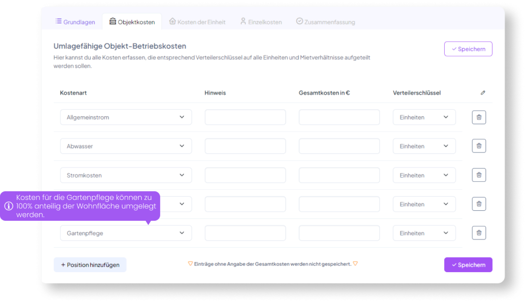 Rechtliche Anforderungen Nebenkostenabrechnung