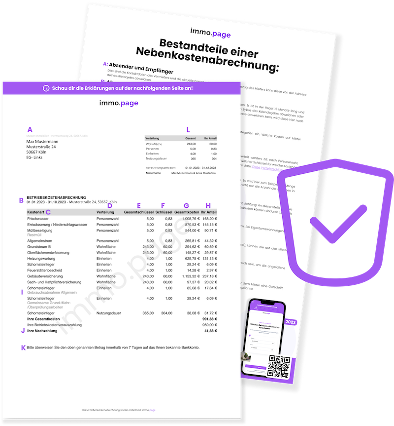Was sind umlagefähige Nebenkosten